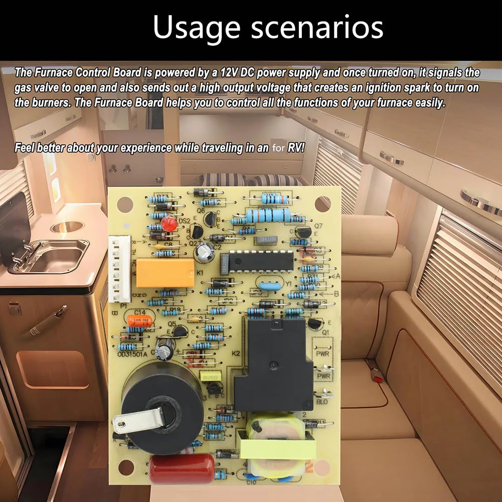 Simplified Installation of the For 31501 Ignition Circuit Board for Efficient Heating in For RVs by For Atwood
