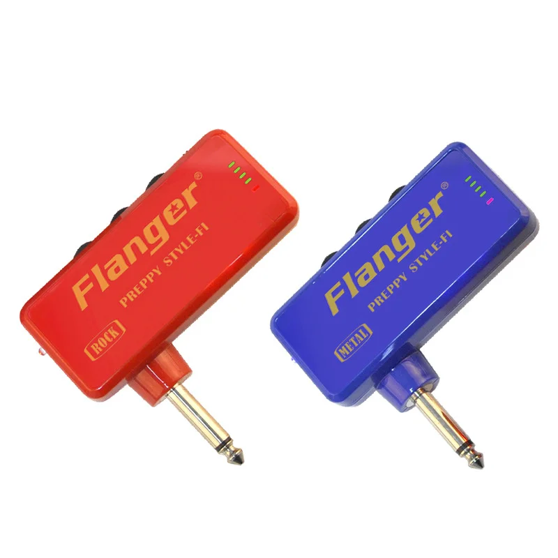 Flanger F1 Portable Electric Guitar Amplifier Amp Mini Headphone Amp Miniature Headphone Electric Guitar Bass Amp Amplifier