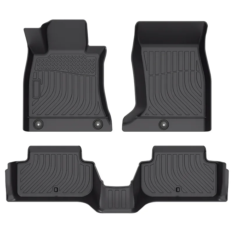 Custom TPE Car Floor Mats For Genesis RWD GV80 2023-2024 Accessories Interior Carpets Car Mats