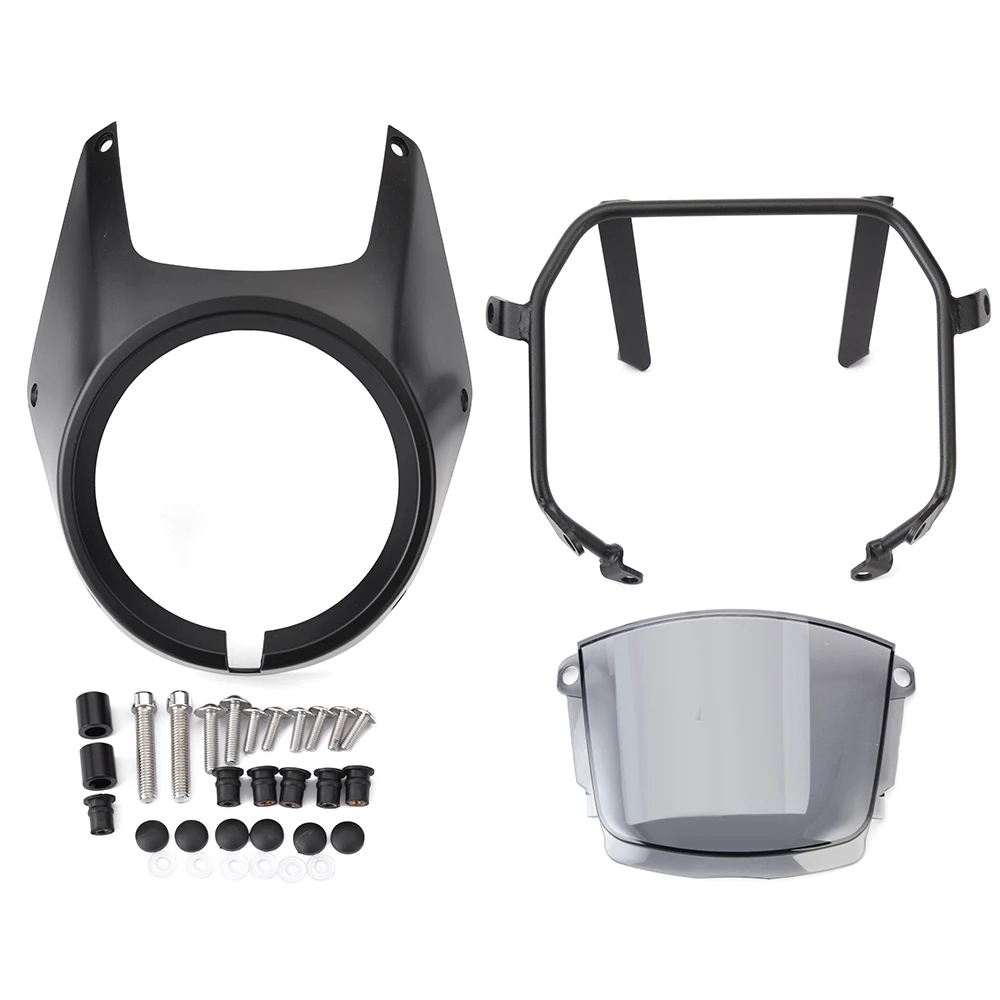 For Honda CL/SCL 250 300 500 2023 2024 Front Headlight Windscreen Windshield Headlamp Fairing CL250 CL300 CL500 SCL250 SCL300