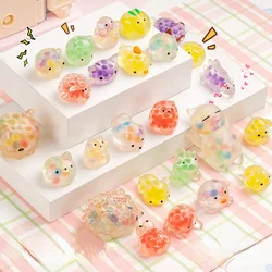 10 Pcs Cute Cartoon Animal Stress Relief Toys For Boys Girls Birthday Party Favor Kids Party Supplies