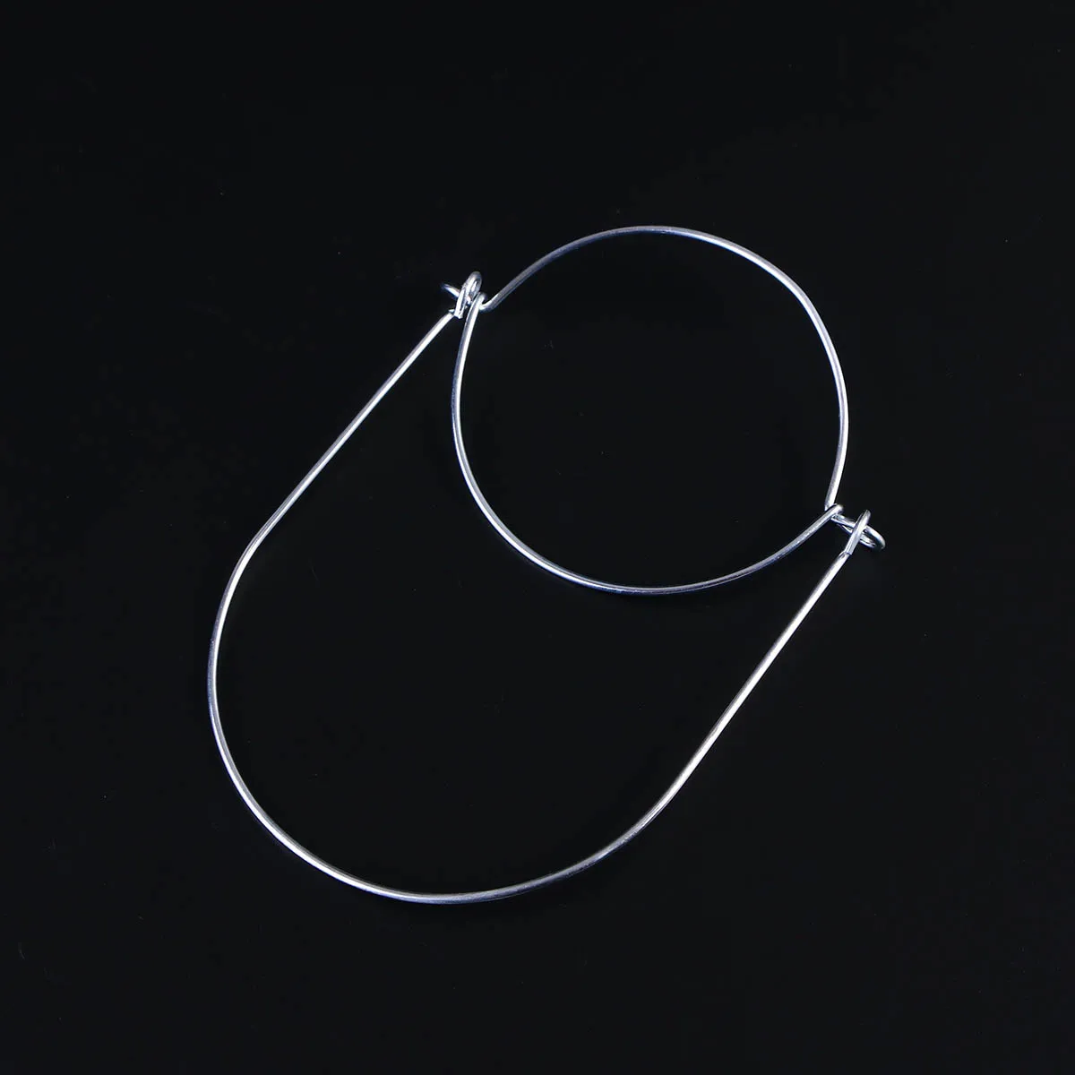 

12 Pcs Mason Jar Handles Stainless Steel Wire Hanger Canning Jars Hooks Electroplating Installation Outdoor Decor