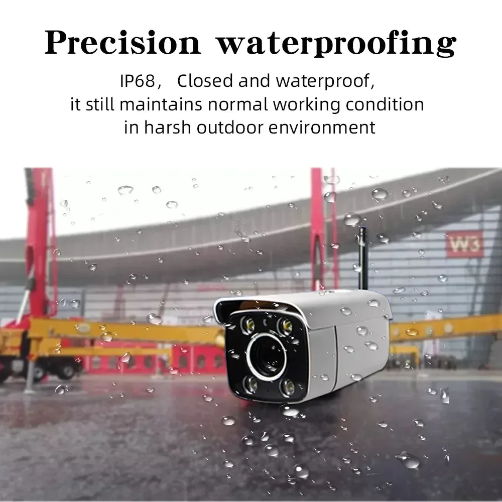 2025 Hot Sale Tower Crane 30X Zoom Wireless Camera 10.1 Inch Monitoring Construction Crane Engineering Vehicle Work Safety