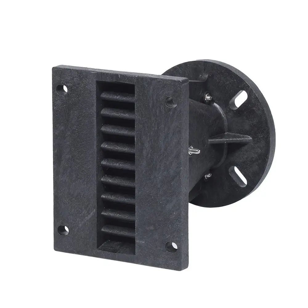 1Pcs Plastic Tweeter Horn Wave Guide Wide Coverage Angle Black DJ Speaker Tweeter Horn Throat Line Array Speaker Accessory