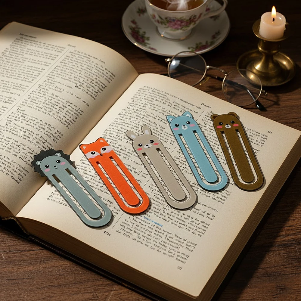 

Cute Animal Acrylic Bookmark Animal Lover Book Accessory Birthday Gift for Daughter Son Reading Gift School Supplies