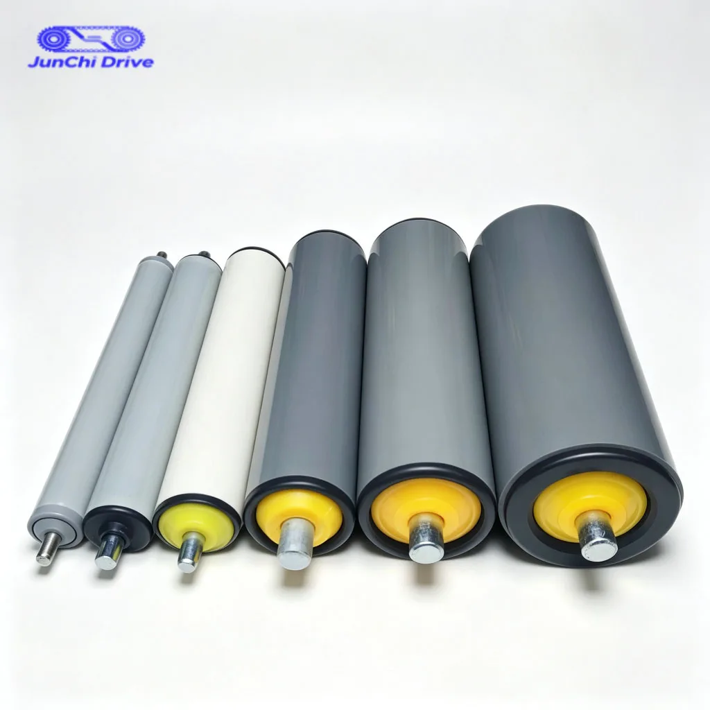 PVC/PU/Silicone Coated Conveyor Roller Idler Roller