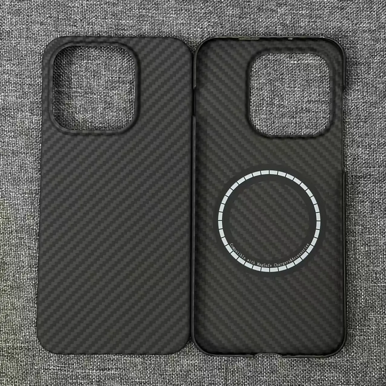 

Чехол для телефона из настоящего чистого углеродного волокна для OnePlus 15, ультратонкий чехол из арамидного волокна с магнитным креплением