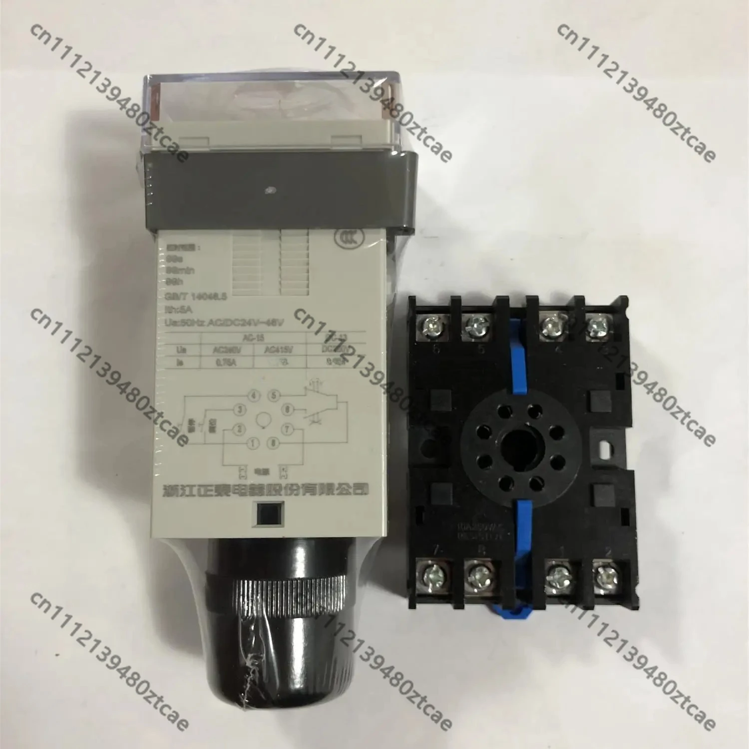 8Pin Power On Delay Digital Time Relay Timer with Pause Reset Function Industrial Electric Timing Control Switch Accessories