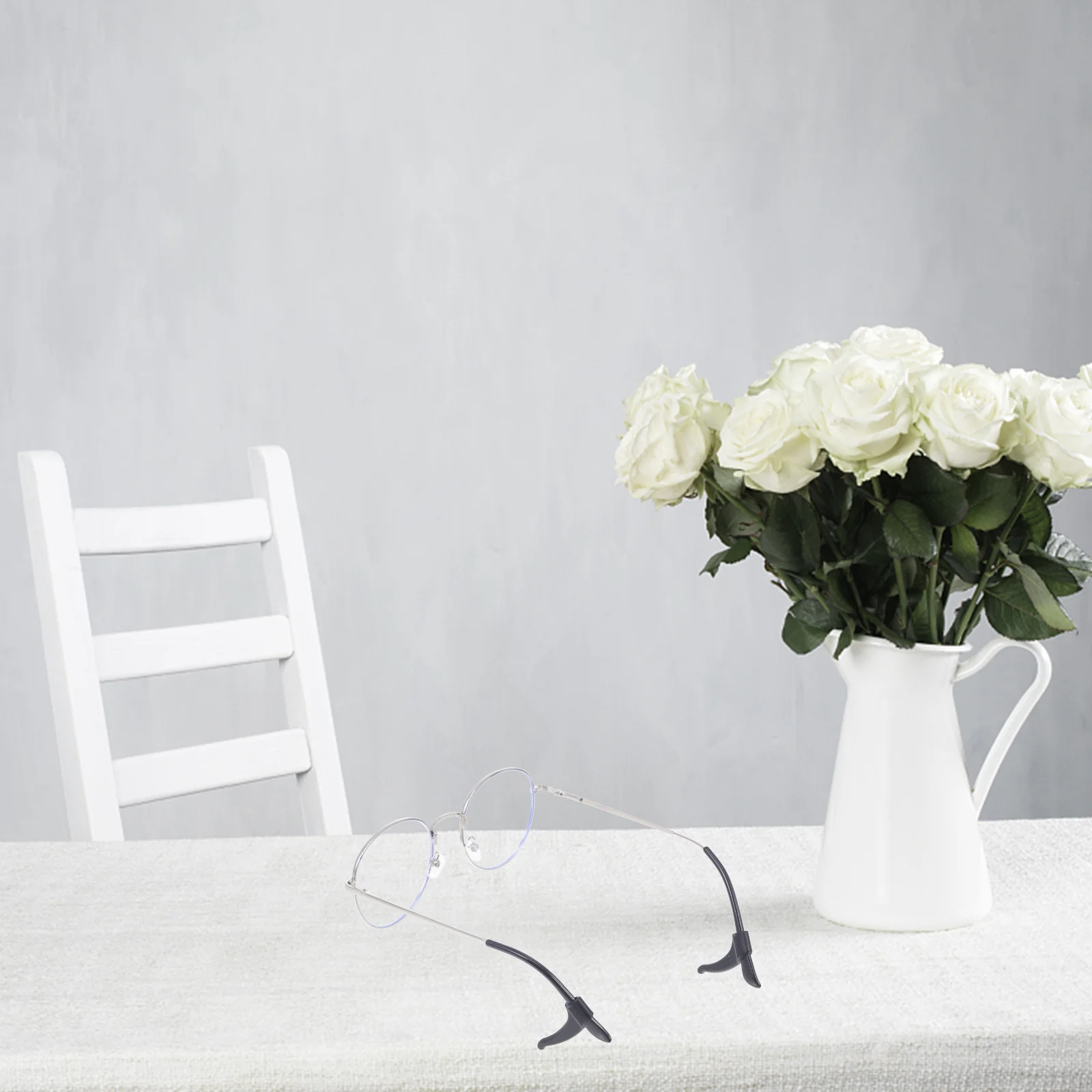 نصائح نهاية النظارات المضادة للانزلاق الأذن الجوارب قطع أغطية السيليكون للنظارات الشمسية الجمباز الساق استبدال الهدايا