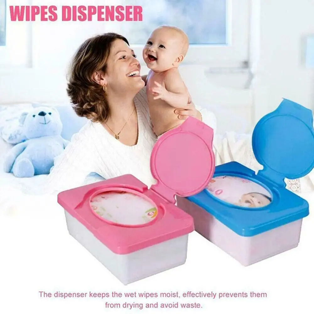 1PC New Holder Accessories Holder Container Wet Tissue Box  Wipes Home Tissue Paper Case