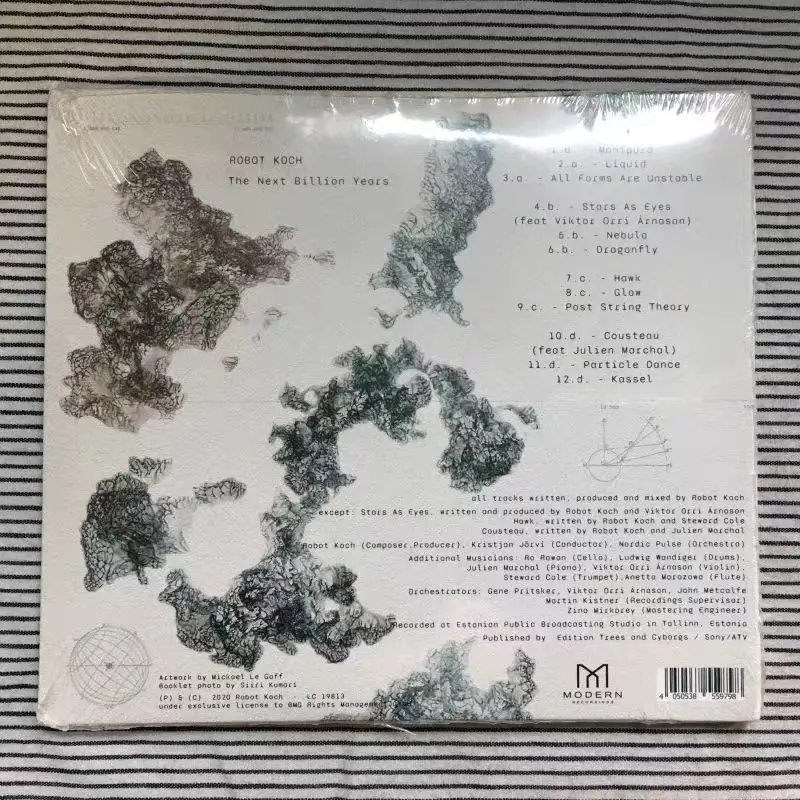 CD Robot Koch – The Next Billion Years (2020) قرص مضغوط، ضمج إلكتروني محيط وكلاسيكي جديد، قوام مذهلة وتعاون
