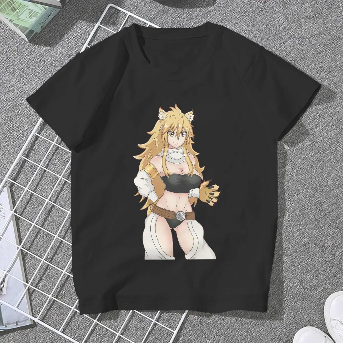 Akame ga Kill LEONA Women Clothes Akame Ga KILL T-shirt Goth Vintage Female Clothing