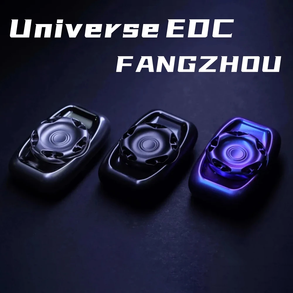 

Universe EDC FANGZHOU Fidget Spinner Stainless Steel Two-Bladed Handling Feel Fidget Spinner Anxiety Relief Gadgets