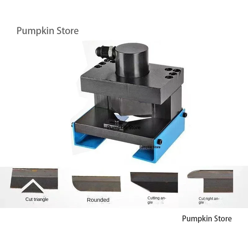 CR-75 separate angle iron trimming chamfering multi-action four-in-one angle iron inverted arc angle hydraulic bending machine