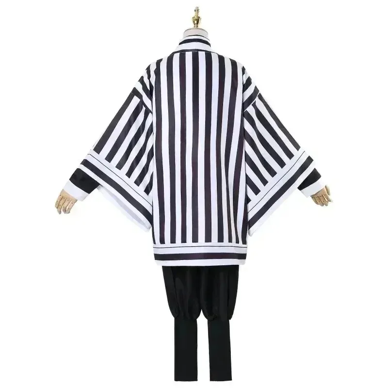 2025 11 أنيمي شيطان القاتل كيميتسو نو يابا إيغورو أوباناي هاوري كيمونو تأثيري حلي شعر مستعار ثعبان اكسسوارات الأبيض هالوين