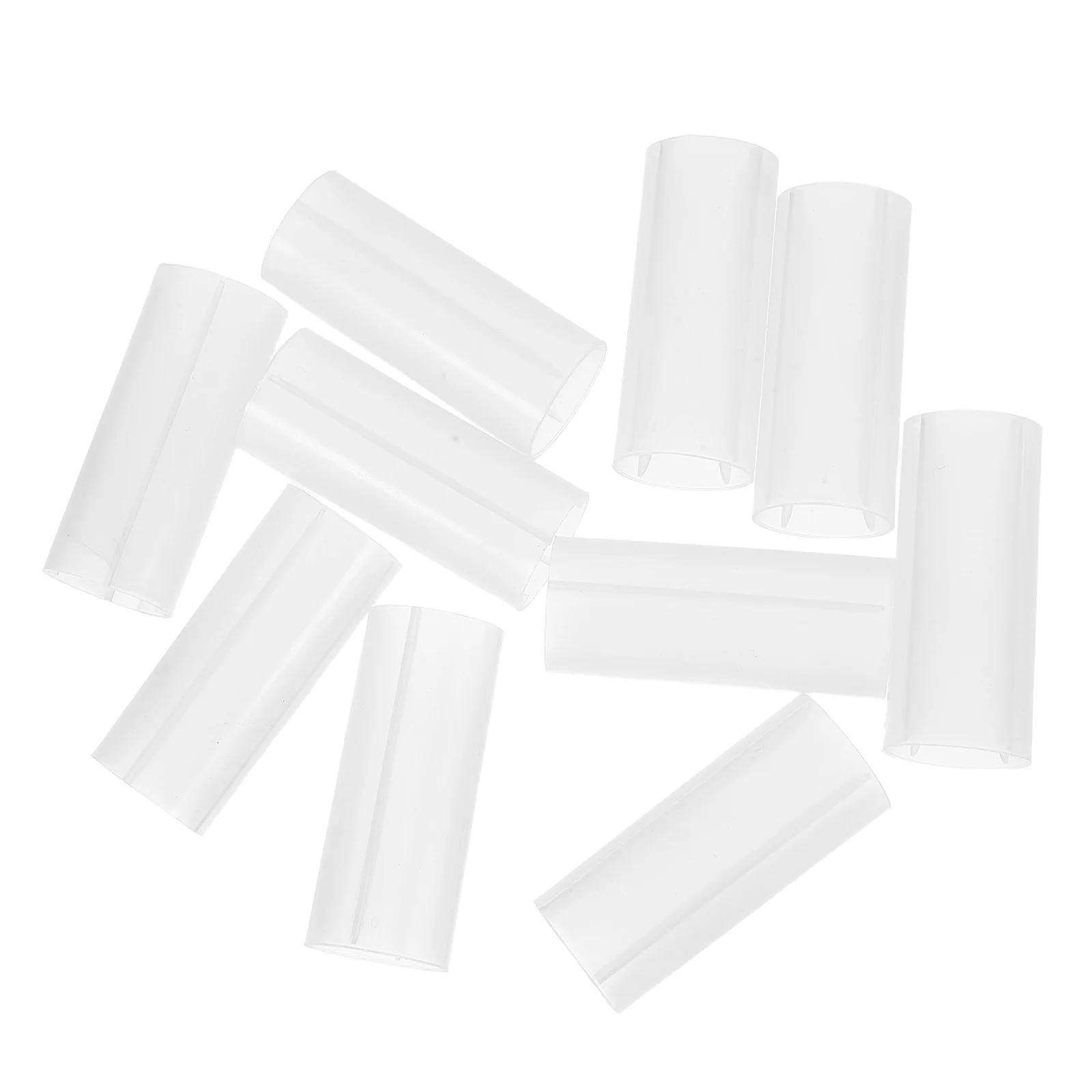 

10pcs Sleeve 18650 Plastic Spacer Insulation Tube Holder For Flashlight Torch Light Case Adapter