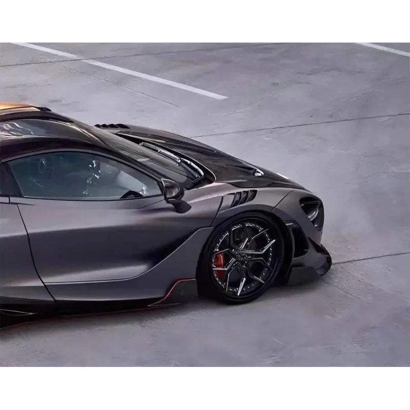 

Genuine Carbon Fiber Aerodynamic Side Skirts Extensions Lips Exterior Mod Part For 720S