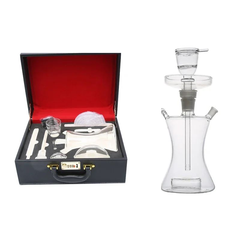 

Glass hookah classic Russian style waterproof light and remote control