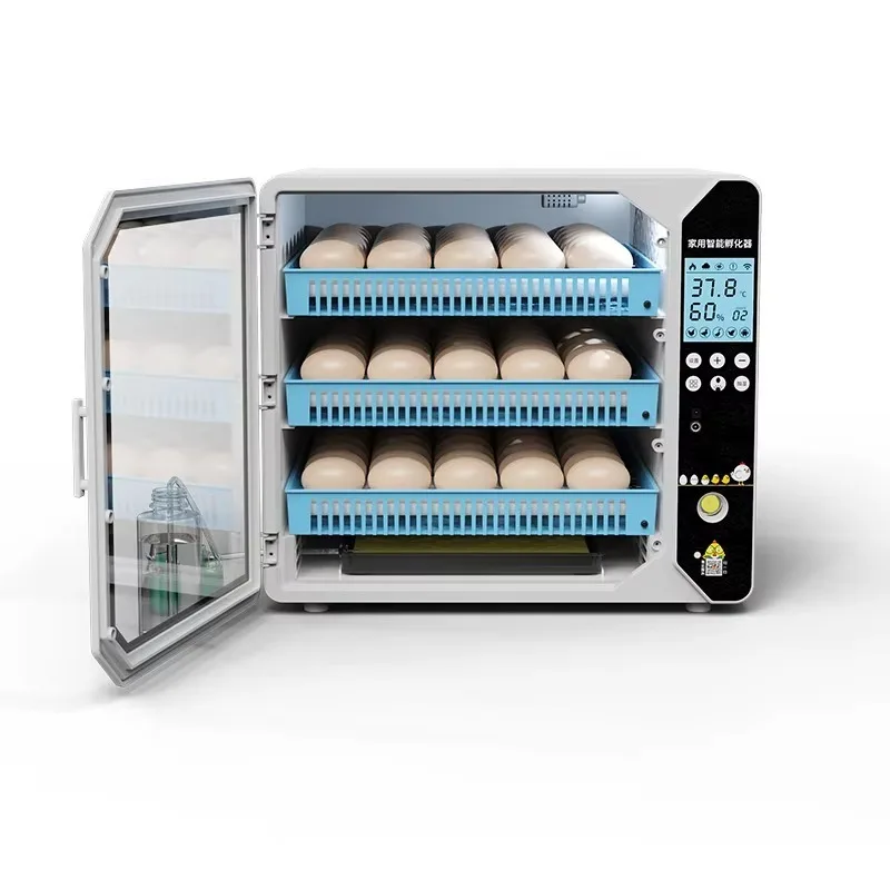 Egg Hatching Machine Fully Automatic 105 Capacity AC220V or DC12V Dual Power Poultry Egg