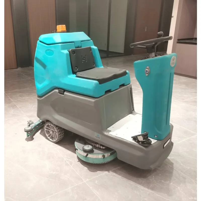 أفضل سعر DM-760 آلة تنظيف الأرضيات الكهربائية الصناعية حالة جديدة مع شعار مخصص لتنظيف أرضية مواقف السيارات