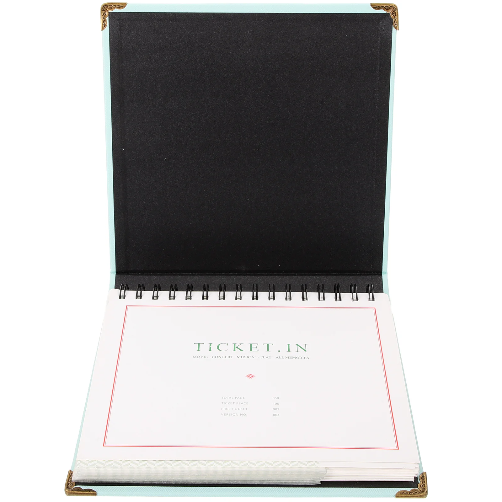 

10PCS Album Ticket Receipt ganizer Storage Collection Book ganizer Storage Box for Home Office Workplaces