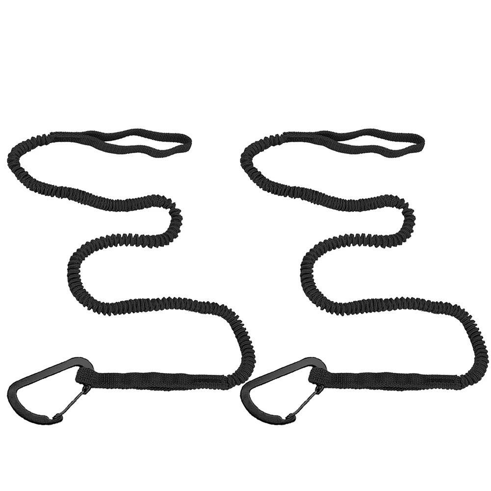 

Эластичный страховочный ремень для весла каяка, растягивающийся спиральный шнурок для SUP, каякинга, гребли на лодках и каноэ