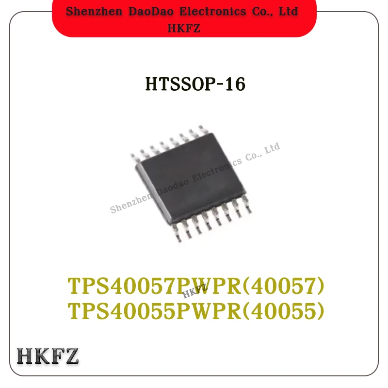 

Quality Brand New TPS40057PWPR Screen Printing 40057 TPS40055PWPR Screen Printing 40055 TPS40057 TPS40055 TPS IC HTSSOP-16