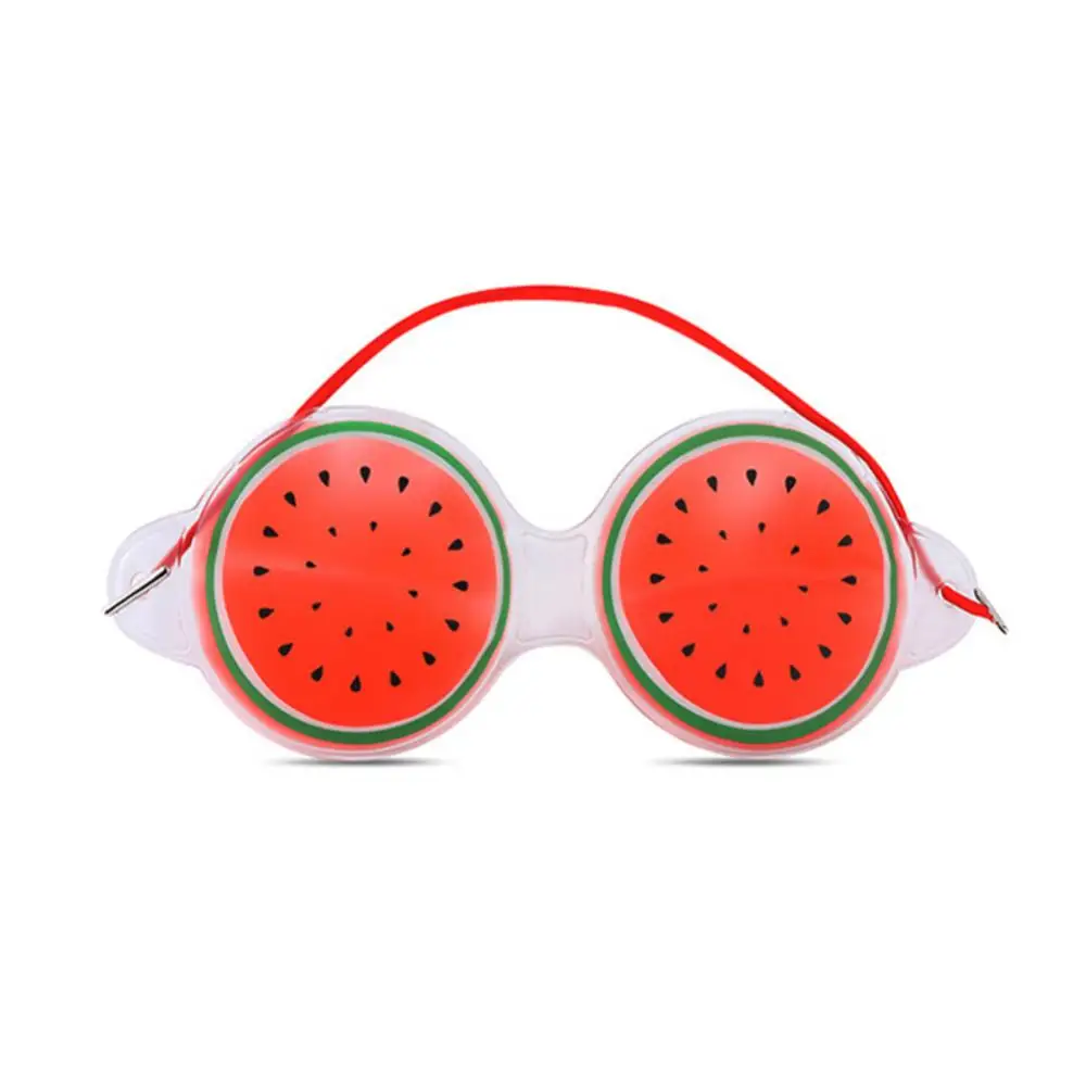 Fruit ice compress eye mask fatigue Relieve remove black eye bags Soft Beauty Sleeping Gel Eye Patch Beauty Tool