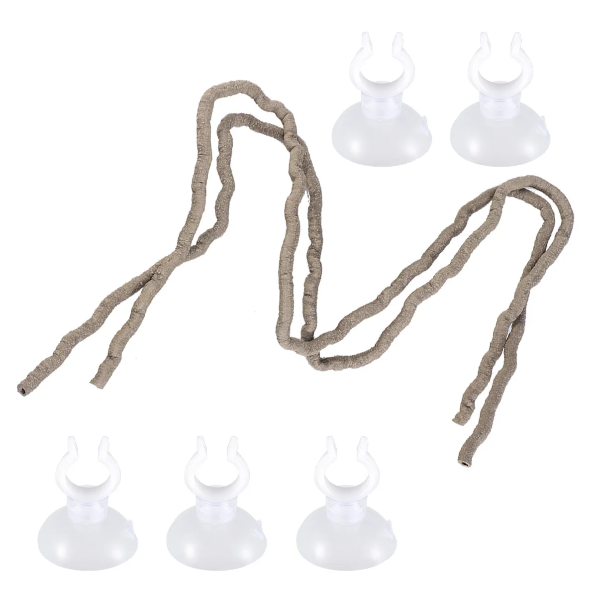 

5pcs Simulation Climbing Vine 9Mm 2M Bendable Rattan For Reptile Terrarium Decoration Lizards Frogs Geckos Pet Habitat Climbing