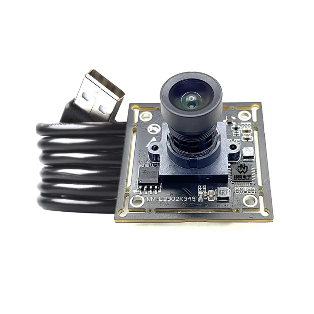 2MP HD USB Camera Module With 1/2.8-Inch IMX307 CMOS FF UVC Plug and Play MJPEG/YUY2H.264/H.265 UVC-compliant, Plug and Play