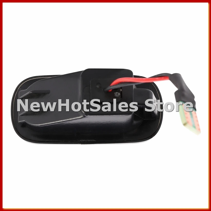 Car LED Dynamic Side Marker Signal Lamp Light Turn Lamp for Accord -V Fit Jazz Black-A74P