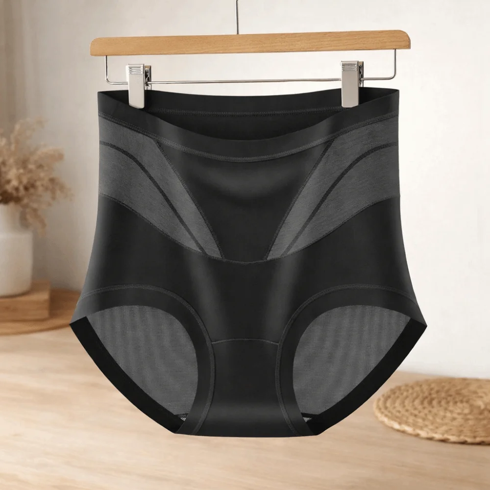 

High Waist Women Shapewear Panties Thin Tummy Control Butt Lifter Briefs Breathable High Elastic Seamless Underpants