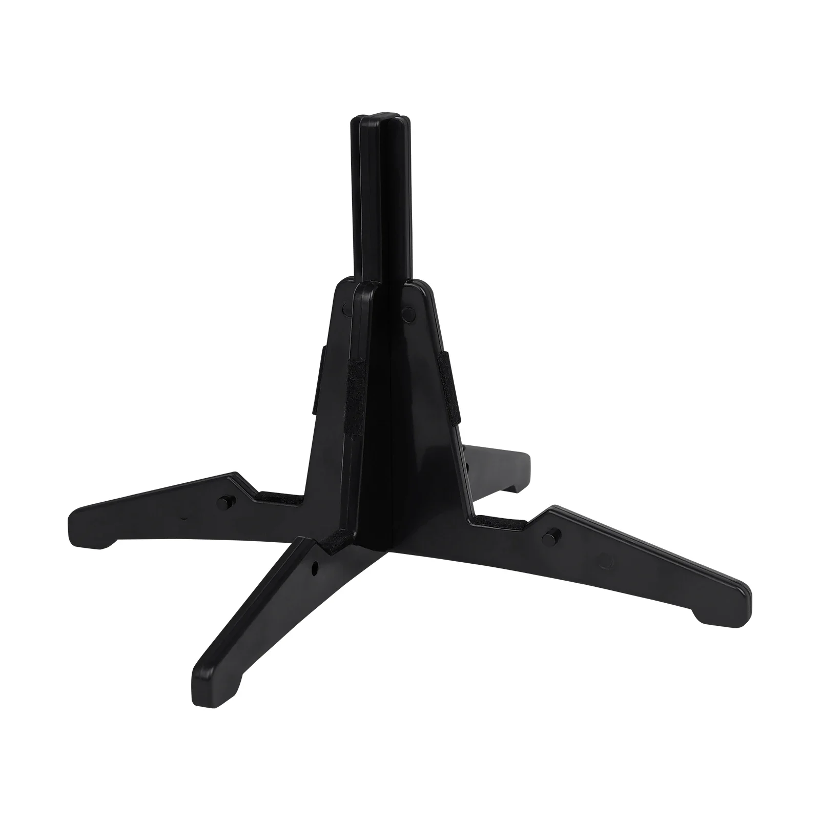 Clarinet Stand Four Corners Cross Black Pipe Flute Support Universal Easy to Install Detachable Woodwind Instruments Accessory