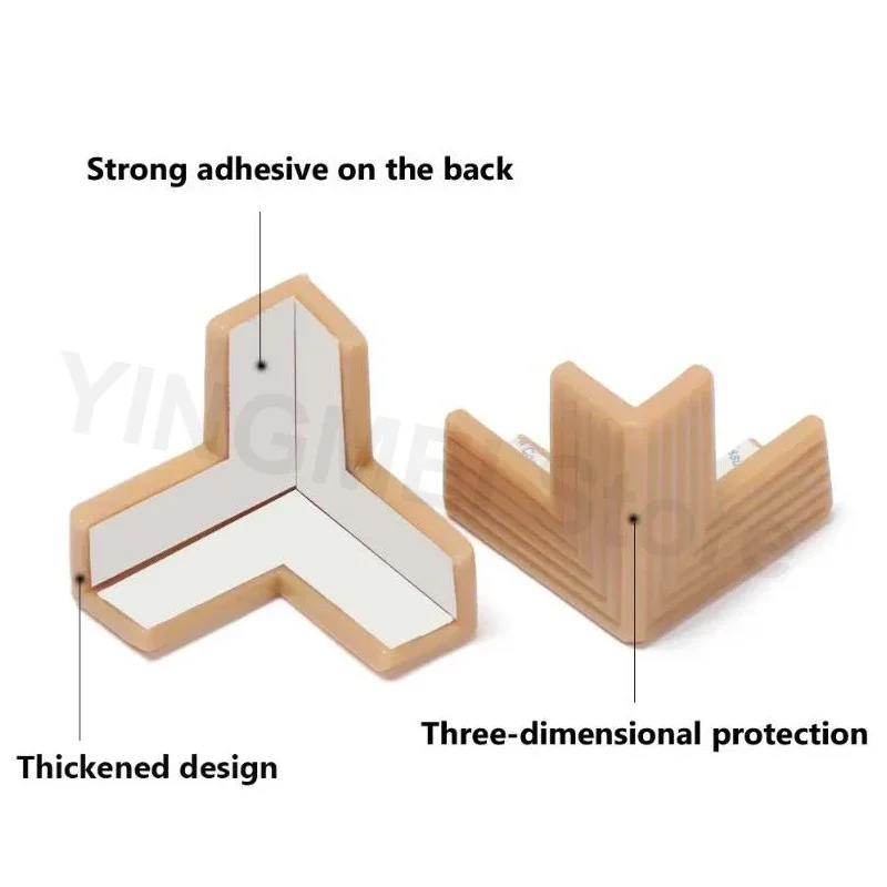 Anti-collision Soft PVC Corner Guards Kids Security Anticollision Strip Table Corner Protector Edge Protection Kids Security