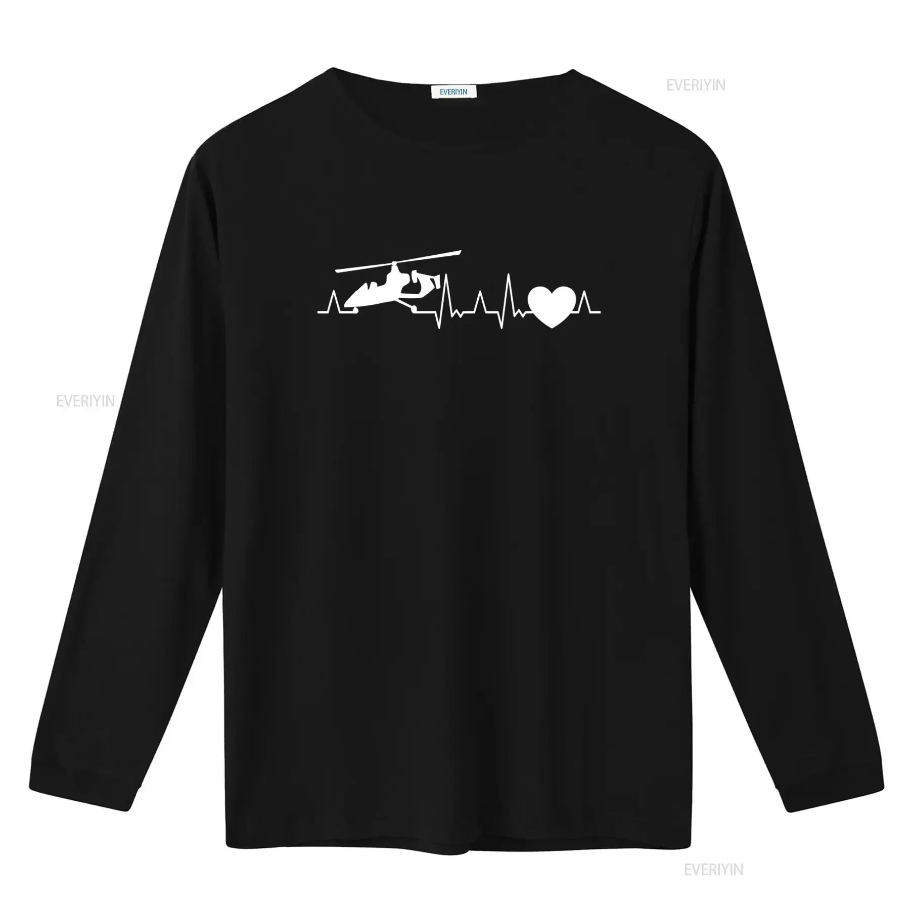 Gyrocopter Heartbeat Autogyro T Shirt for Gyro Pilot Unique Gyroplane Shift Design vintage Washed graphic Unisex Slightly