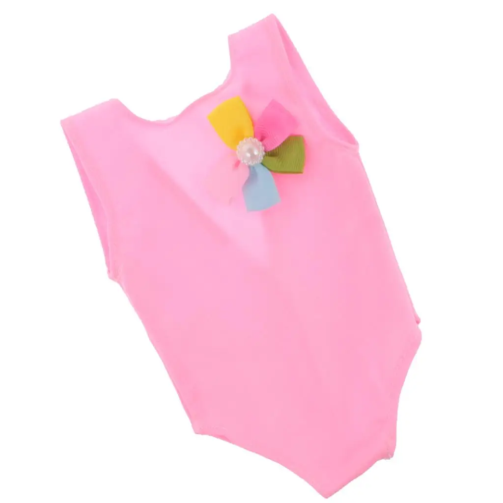 Cute Flower -piece Swimwear Swimsuit Outfit for 18'' American Doll