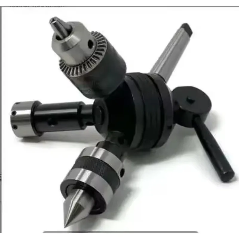 High Precision Lathe Tailstock Multifunctional Drill Chucks Metalworking Lathe Accessory Industrial