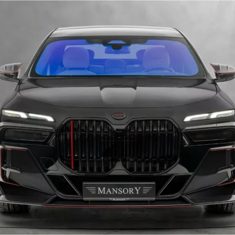 G30 G38 5 Series LCI Facelift Kit, M5 Style Front Rear Bumper Grille Headlight Conversion Parts