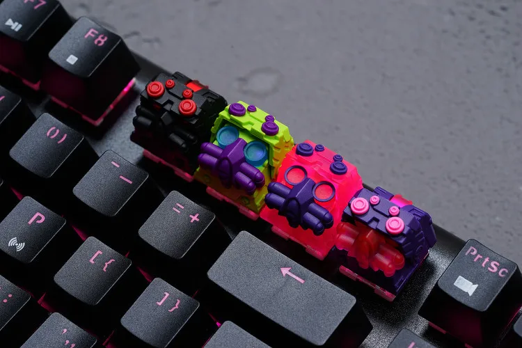 

1pc Customized personalized resin keycap HOT KEYS HKP Raven suitable for MX switch Mechanical keyboard