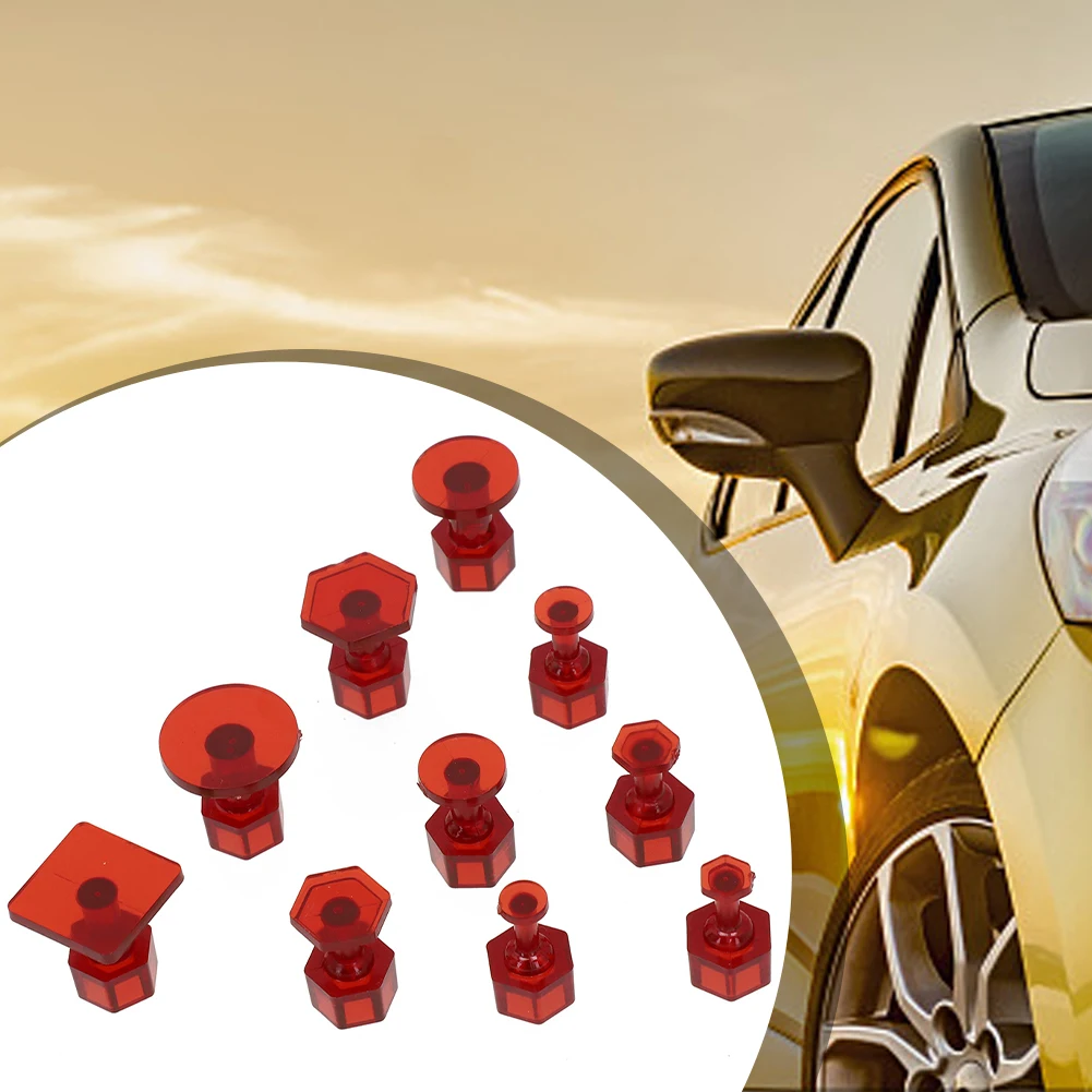 10pcs Brand New High Quality Multiple Purposes Replacement Pulling Tabs T Bar Hammer Car Accessories Glue Tabs