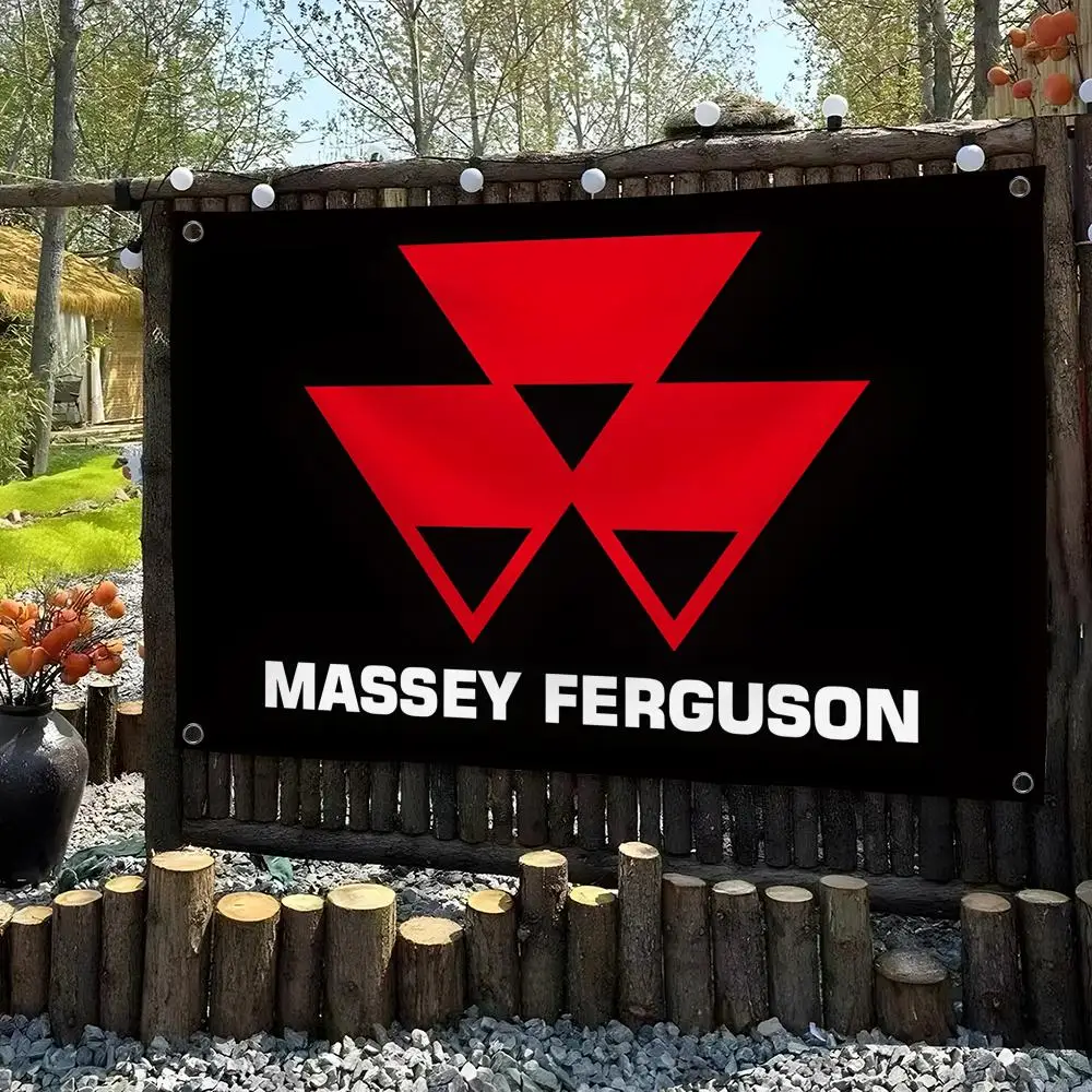 M-MASSEY F-FERGUSONs Flags Custom Wall Hanging Background Art Banner For Bedroom Home Living Room Outdoor Decor