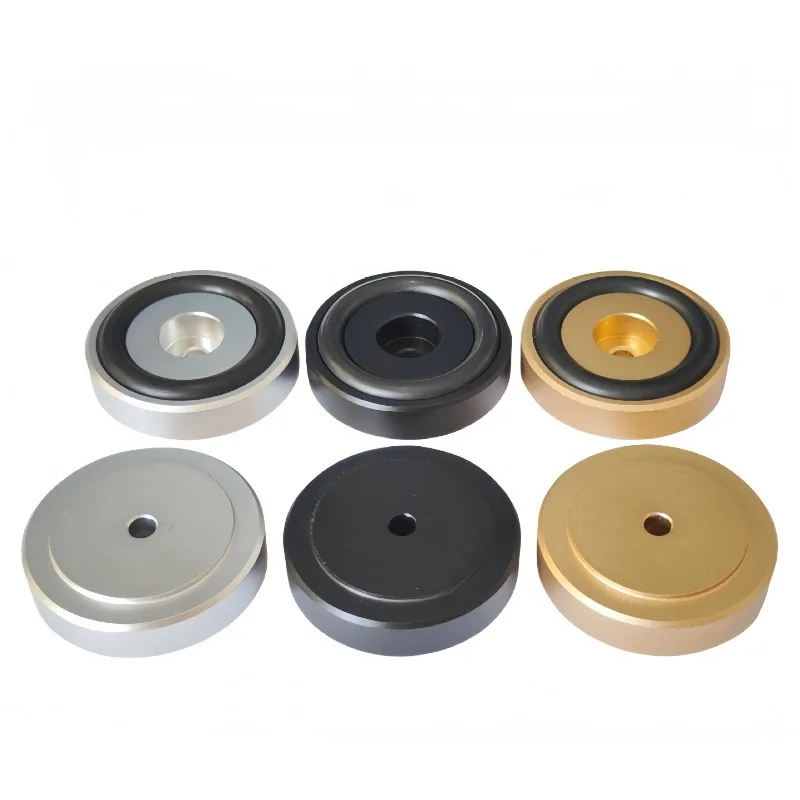 For 4PCS aluminum machine foot, audio amplifier foot pad, speaker foot nail shock stand 40X15 40X20
