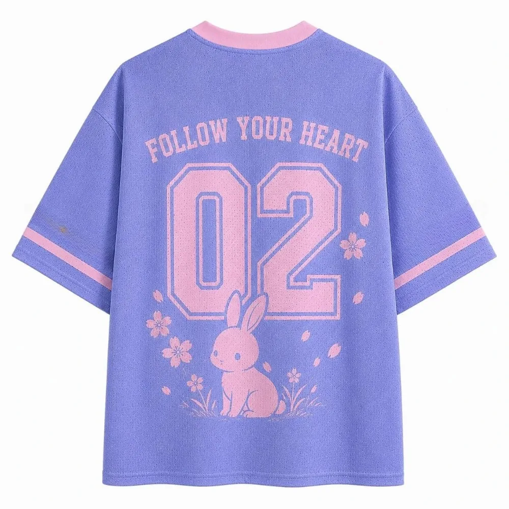 Fish Rabbit Plush Toy 3D Print Sport Quickdry Breatha Men Large Size V-neck Tshirt  Outdoor Street Fun Casual Parent-child Cloth