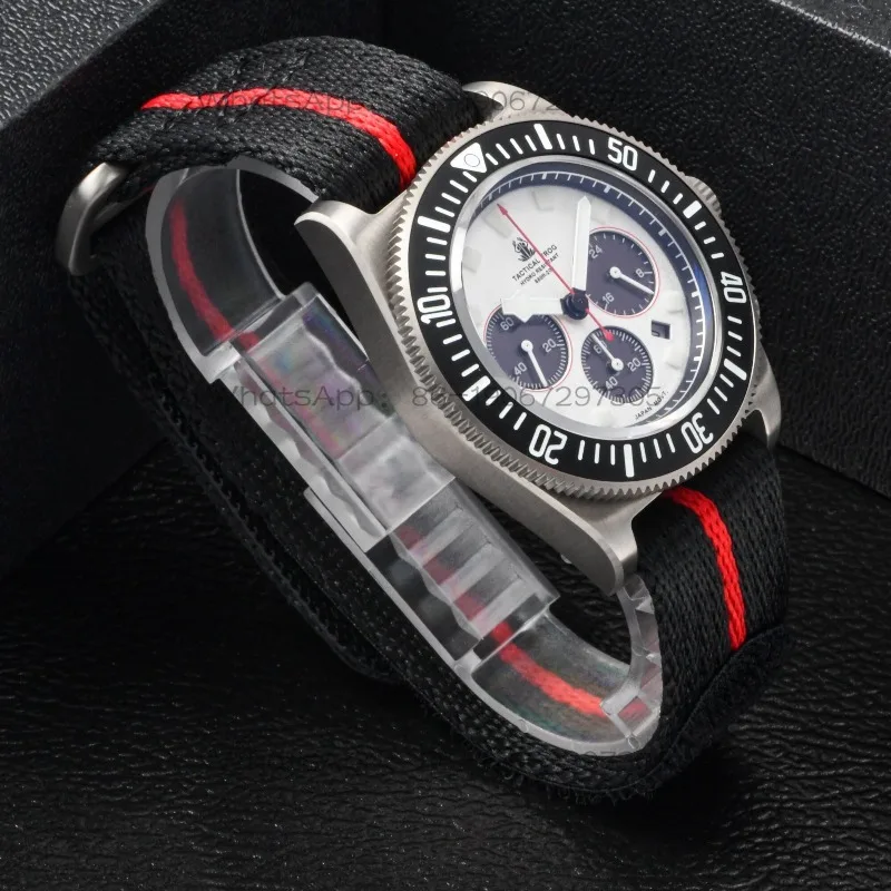 Eco-Drive Three-eye Chronograph Is Waterproof, Quartz Movement Waterproof Watch