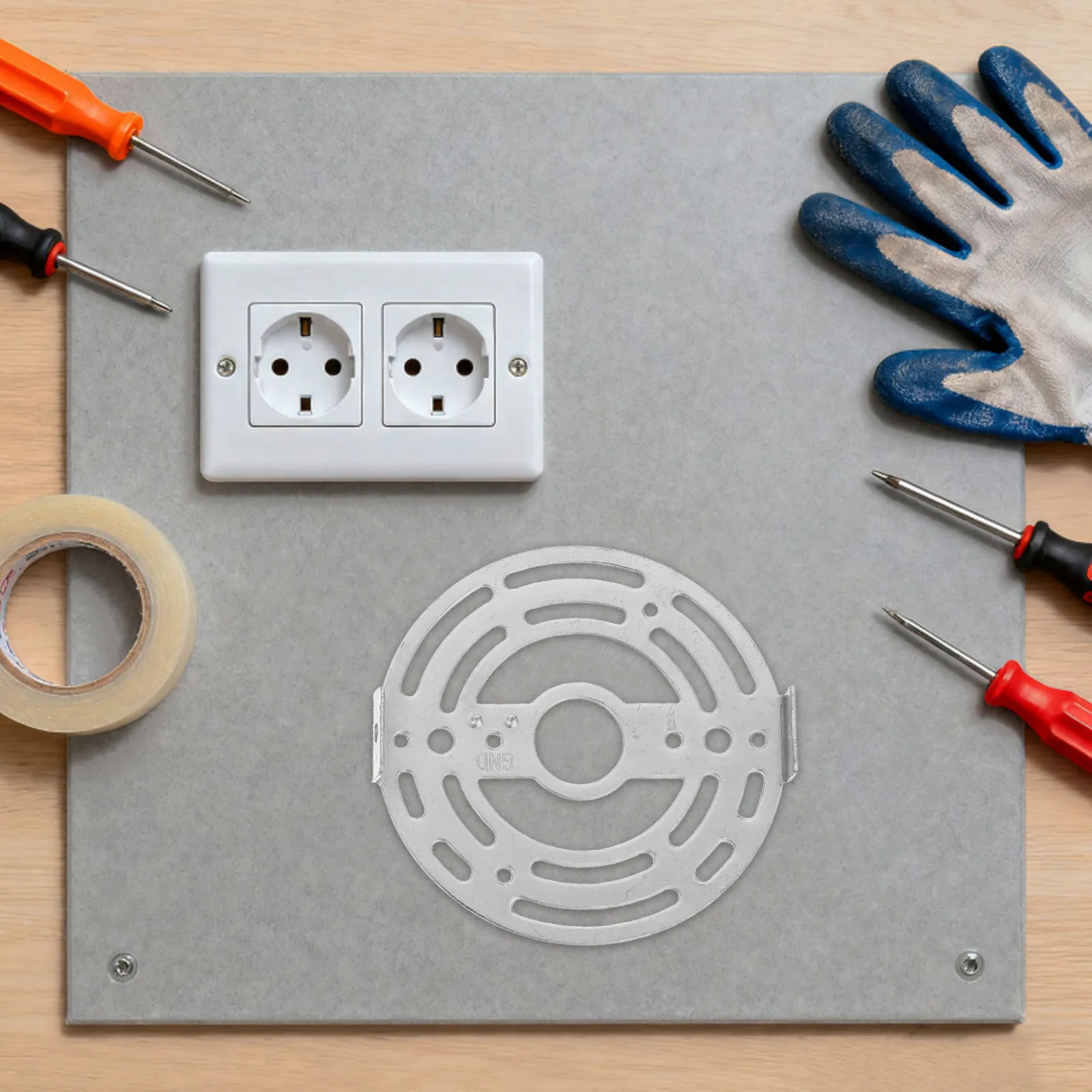 

Комплект декоративных потолочных плафонов с изящным креплением на перекладину для настенных светильников, простая установка в столовой и спальне