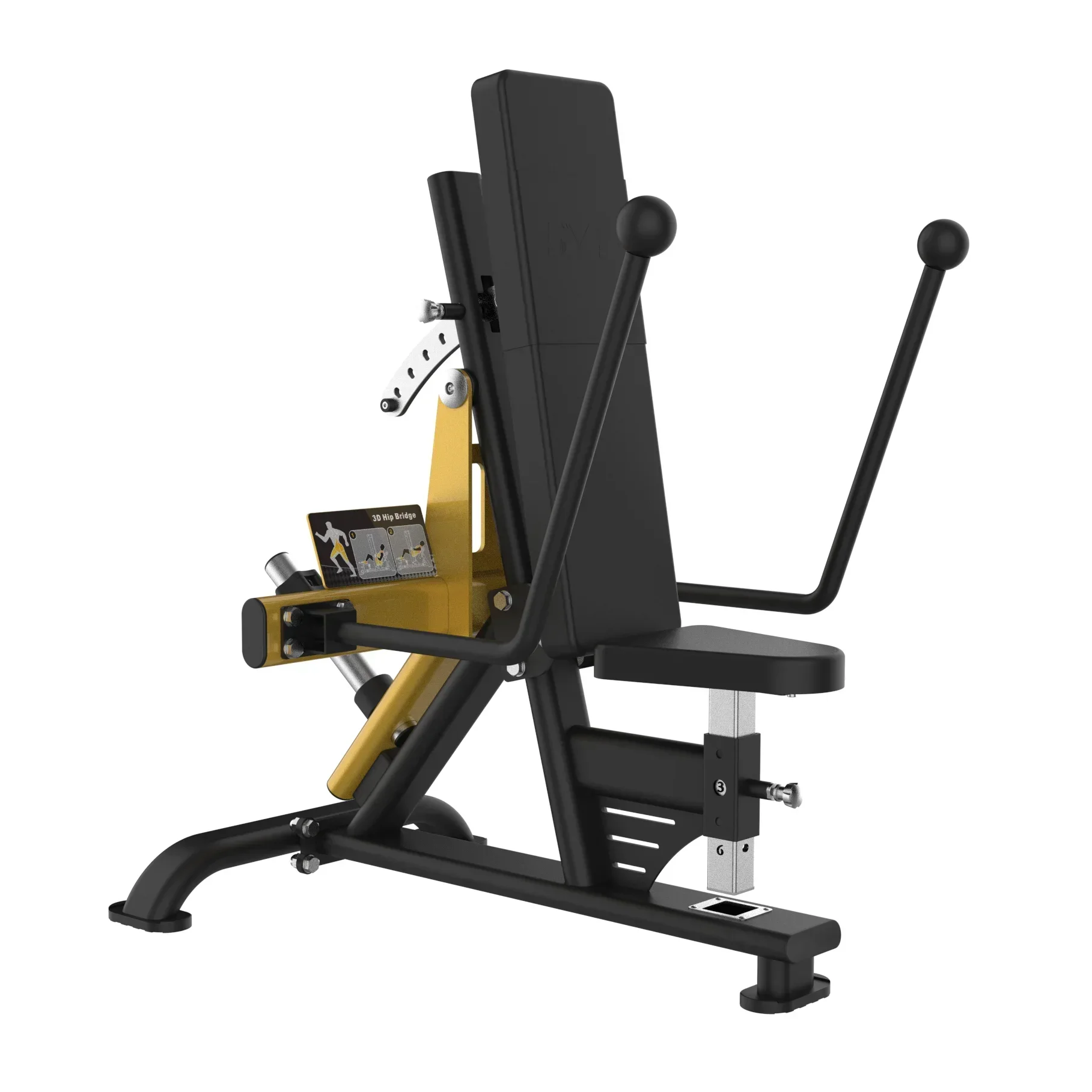 Steel Plate Loaded Machine,Functional Hip Abductor And Adductor Exercise Machine Inner Outer Thigh Leg Strengthening Machine