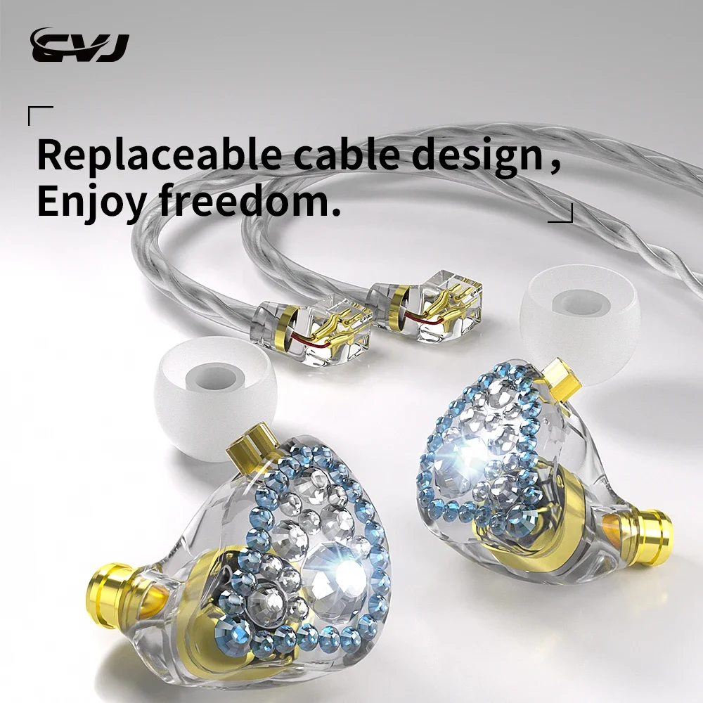 cvj-shine-diamond-studded-high-quality-wired-in-ear-headphones-25m-cable-extension-cable-hifi-iem-river-dusk-autumn-moon-csn