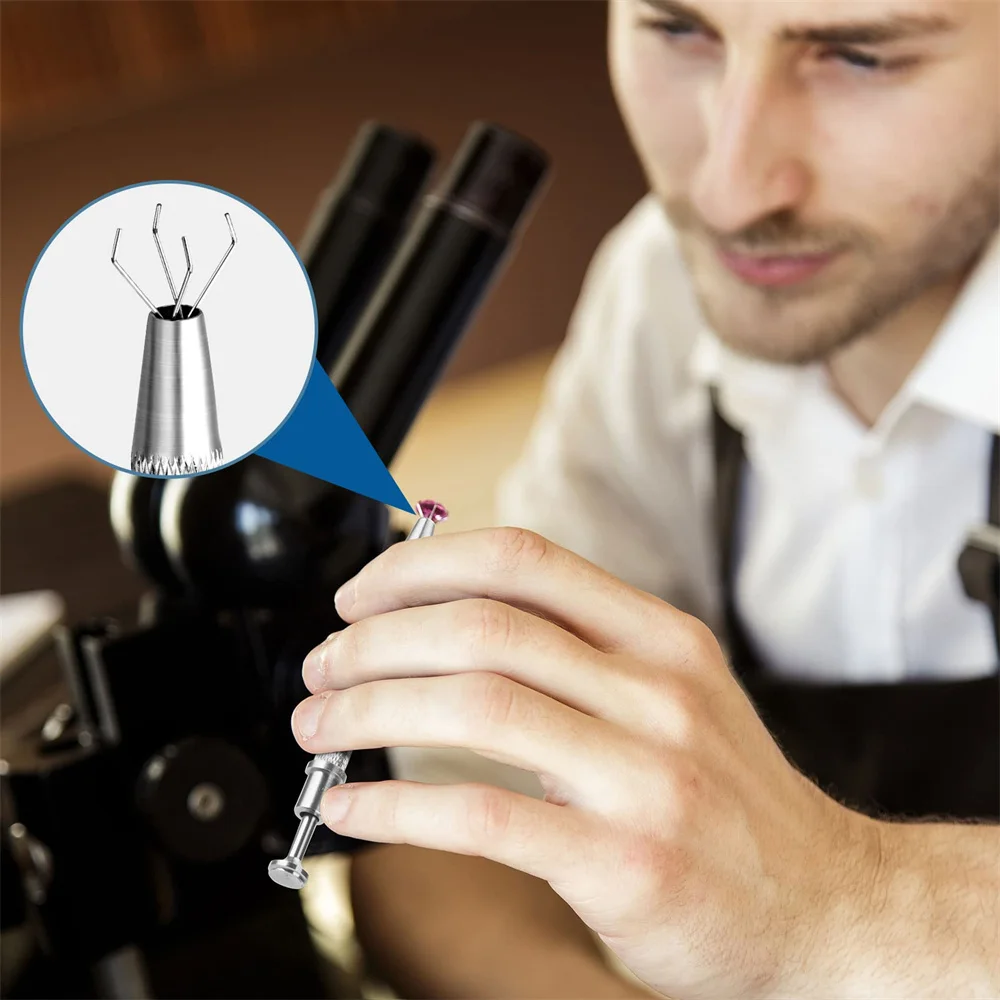 IC Chip Extractor อิเล็กทรอนิกส์ส่วนประกอบ Gripper Catcher สกรู Picker แหนบเครื่องหยิบโลหะ Grabber ซ่อมอุปกรณ์ทำมือ