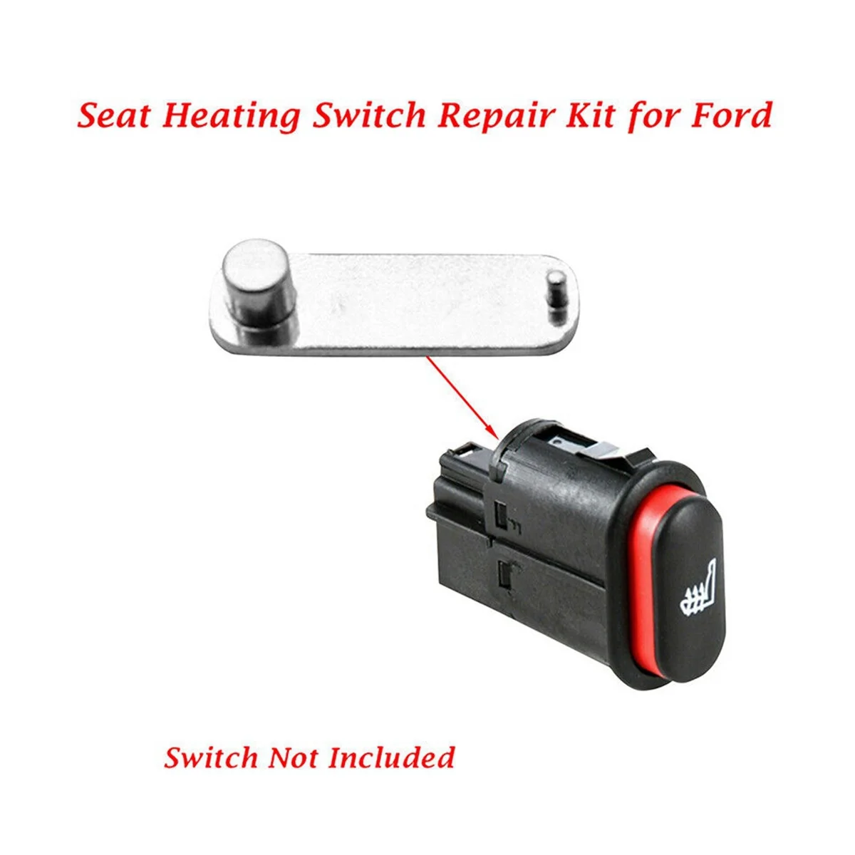 Heated Seat Button Switch Repair 6706942 93BG-19K314-AA for Ford Fiesta IV V VI KA Mondeo I Turnier