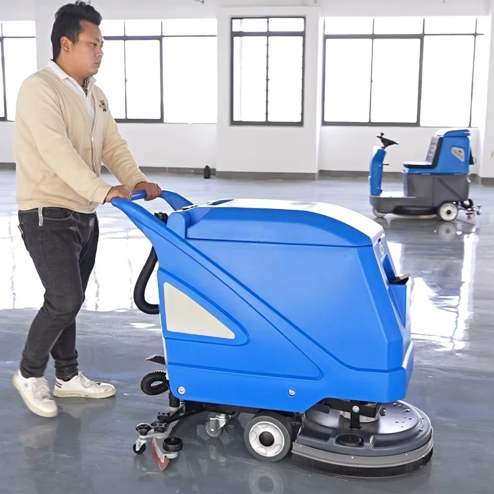 Automatic Industrial Equipment Floor Cleaner China Factory's Automatic Floor Sweeper Machine for Cleaning Floors